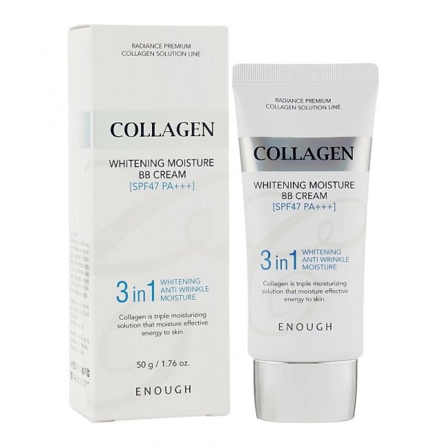 Тональний крем для обличчя Enough Collagen 3in1 BB cream Освітлення, 50 г - фото 1