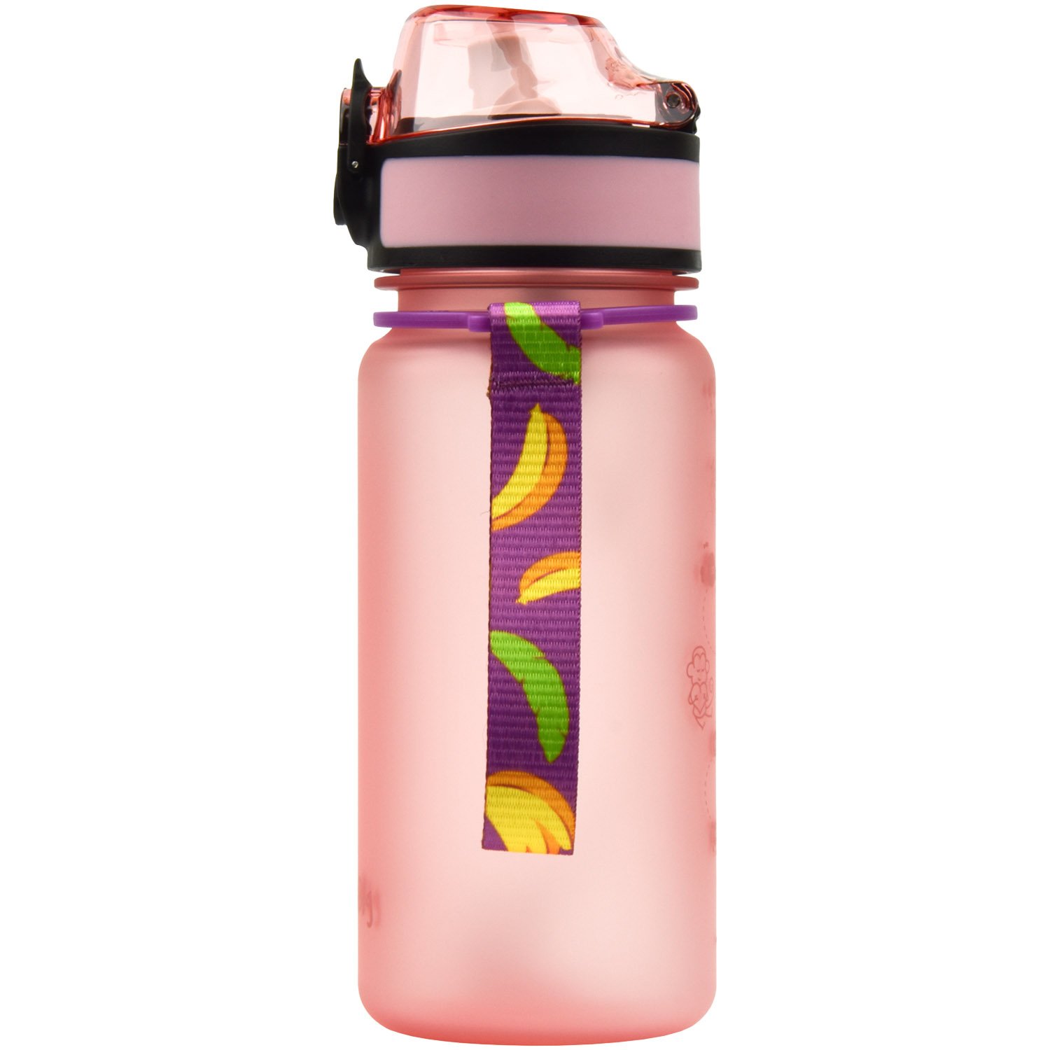 Детская бутылка для воды UZspace LittleBig, коралловая, 350 мл (3020) - фото 2