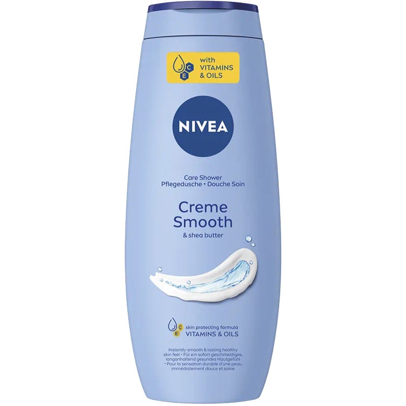 Гель догляд для душу Nivea Creme Smooth з олією ши 500 мл (84036) - фото 1