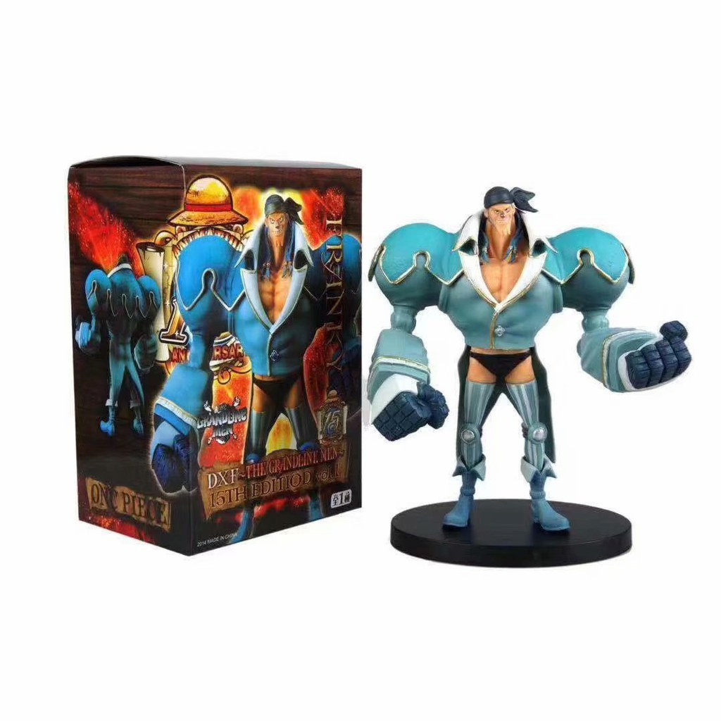 Фигурка Banpresto Grandline Men Ван Пис Фрэнки One Piece Franky 16 см B GM OP F 02 - фото 2