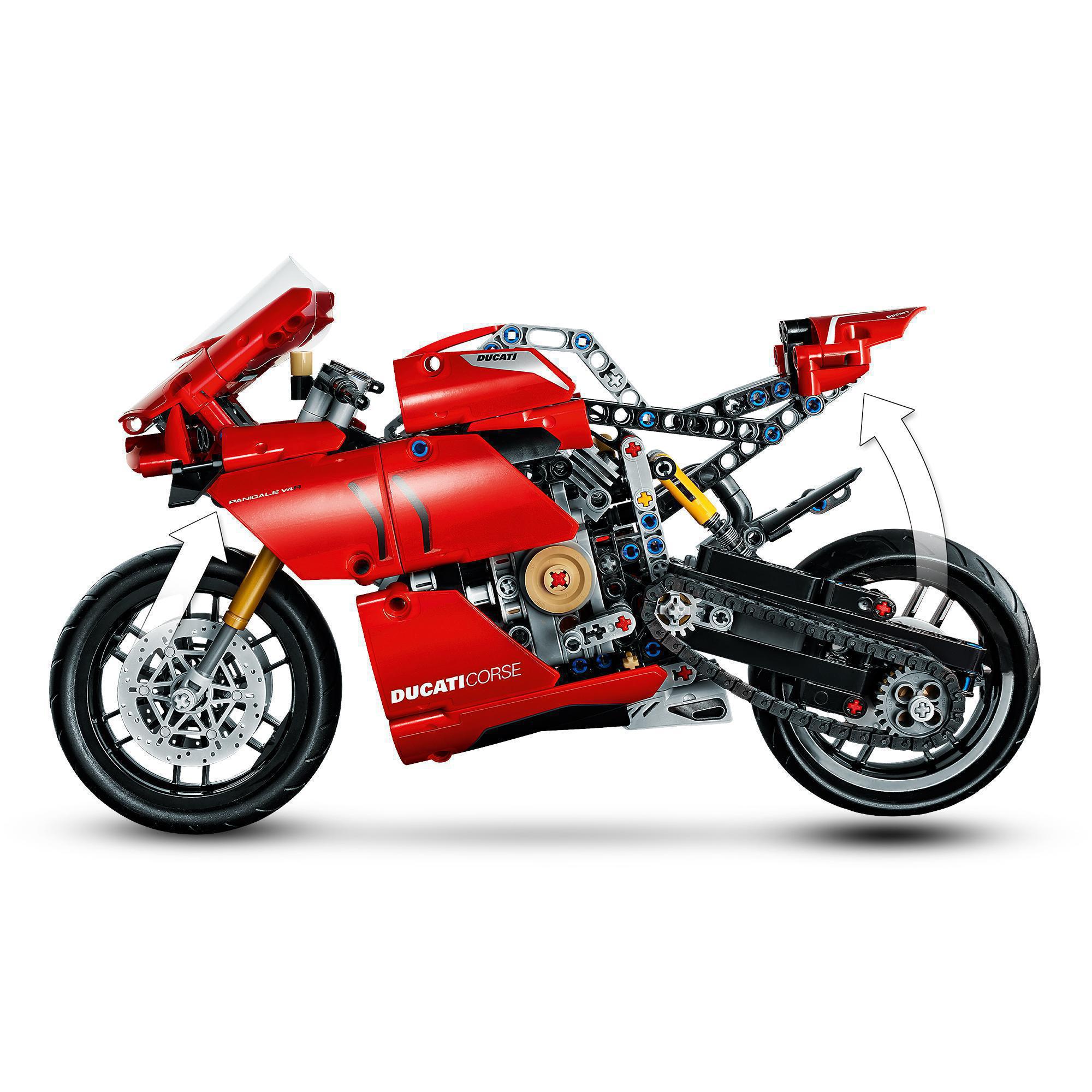 Конструктор LEGO Technic Ducati Panigale V4 R, 646 деталей (42107) - фото 8
