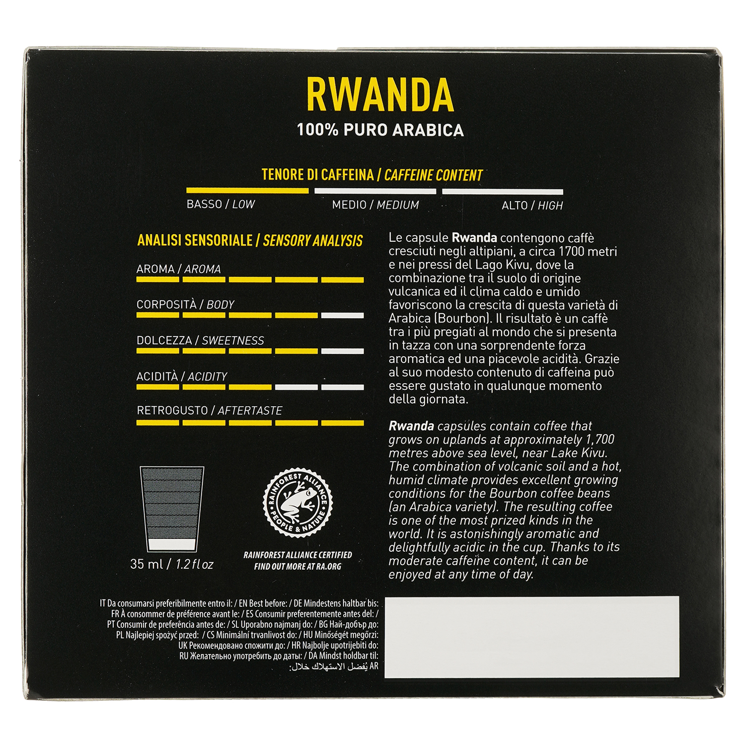 Кава в капсулах Carraro Dolce Gusto Rwanda, 16 капсул - фото 2