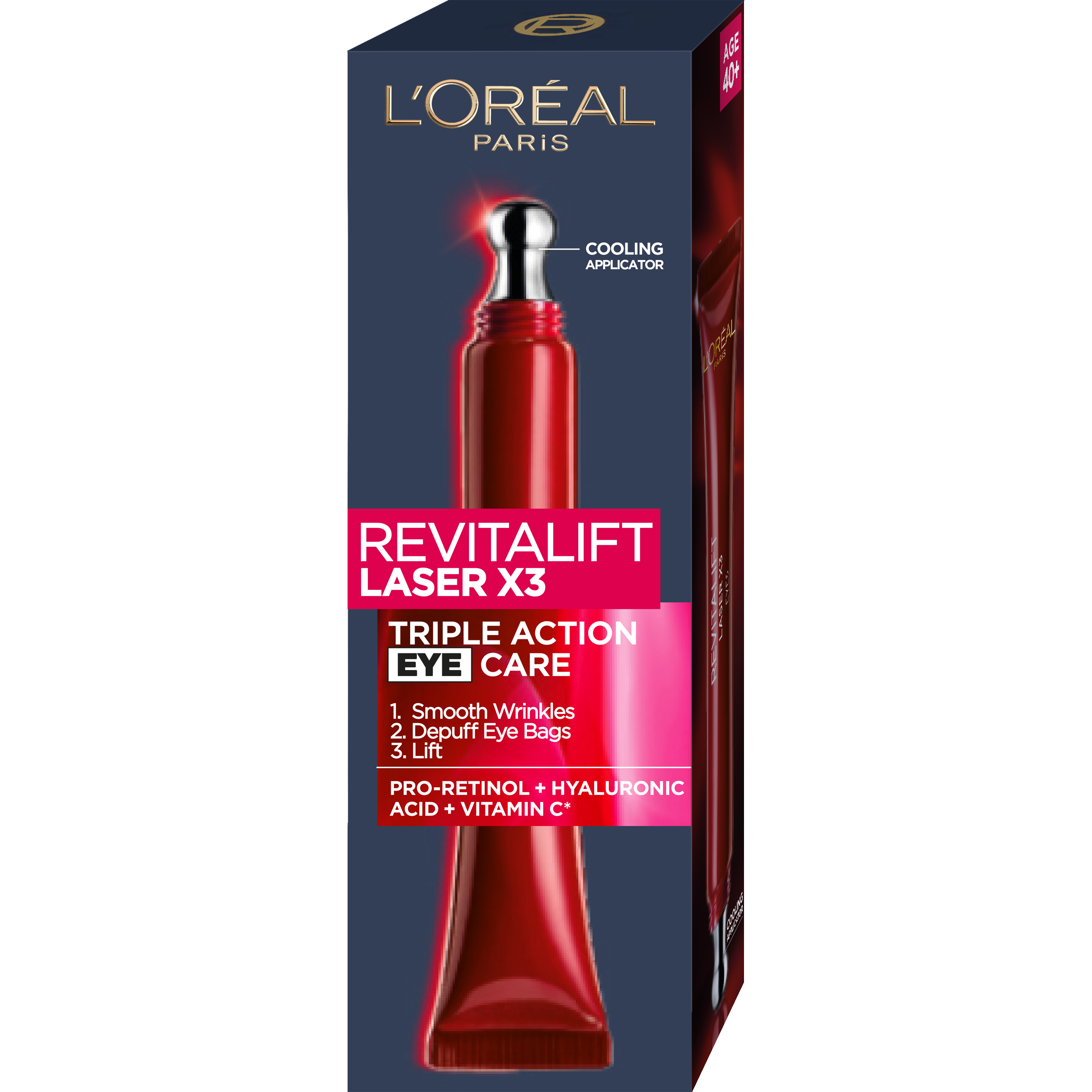 Крем для шкіри навколо очей L’Oréal Paris Revitalift Лазер х3 Регенеруючий глибокий догляд, 15 мл (A9200902) - фото 1