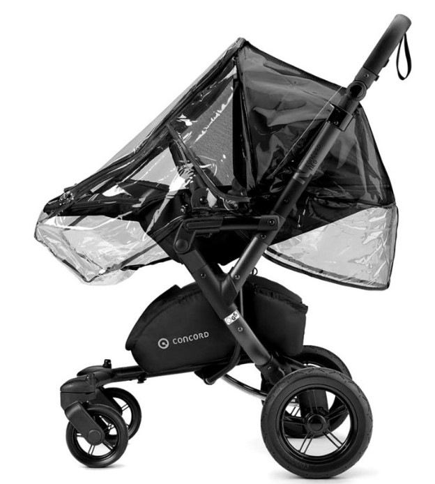 Універсальна коляска Concord Neo Baby Set 2в1, чорний (NESC0983) - фото 4