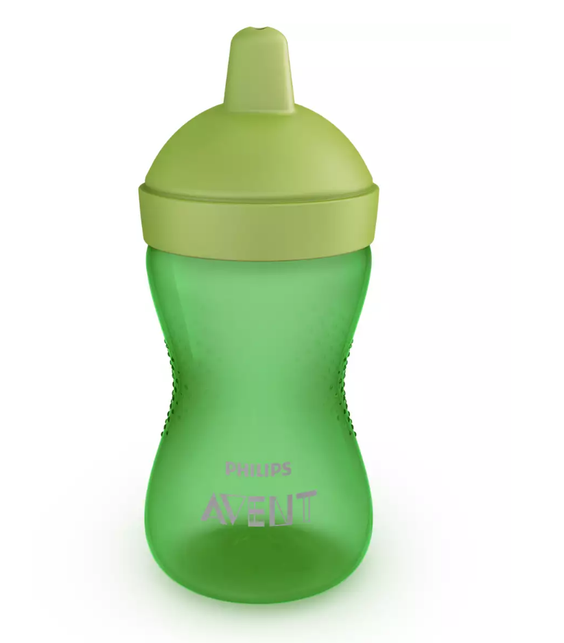 Чашка-непроливайка з твердим носиком Philips Avent, 18+ міс, зелений, 300 мл (SCF804/03) - фото 2