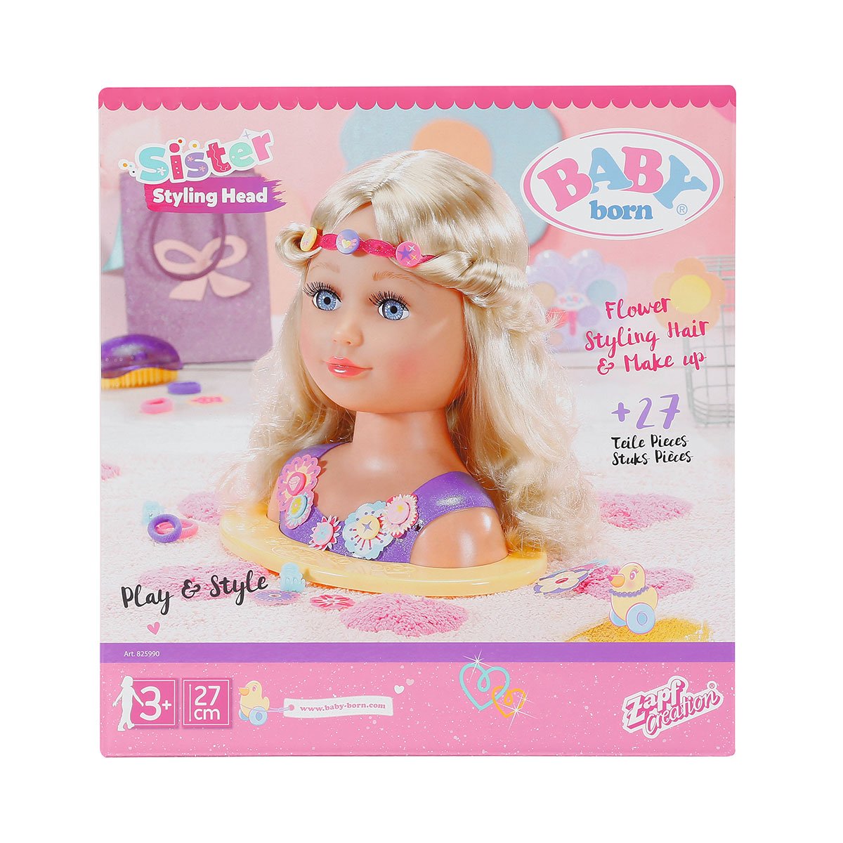 Кукла-манекен Baby Born Модная сестричка, с аксессуарами, 27 см (825990) - фото 8