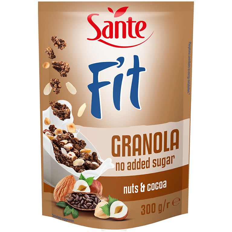 Гранола Go On Nutrition Granola Fit Nuts Cocoa 300 г - фото 1