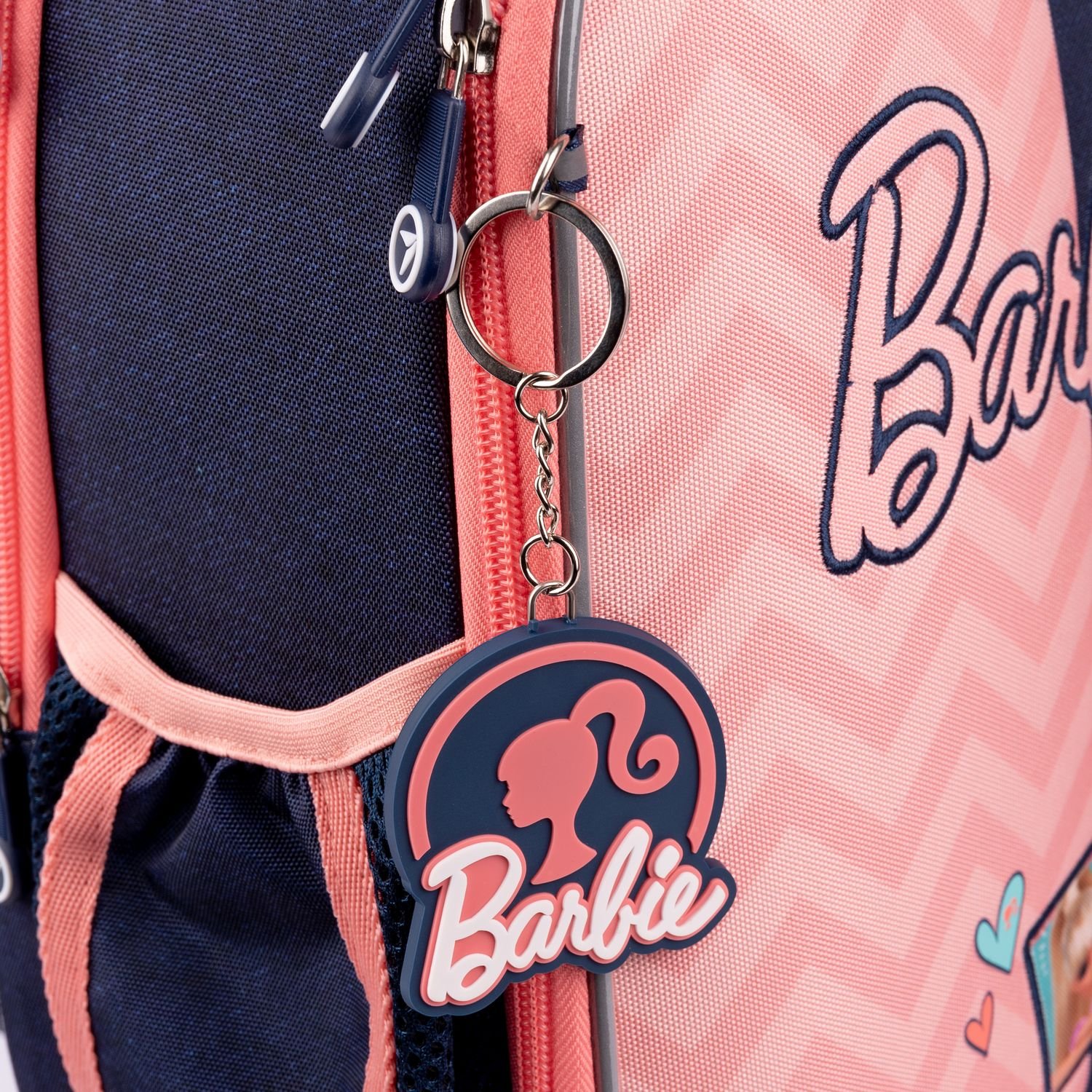 Рюкзак каркасний Yes H-100 Barbie, синій з рожевим (559111) - фото 6