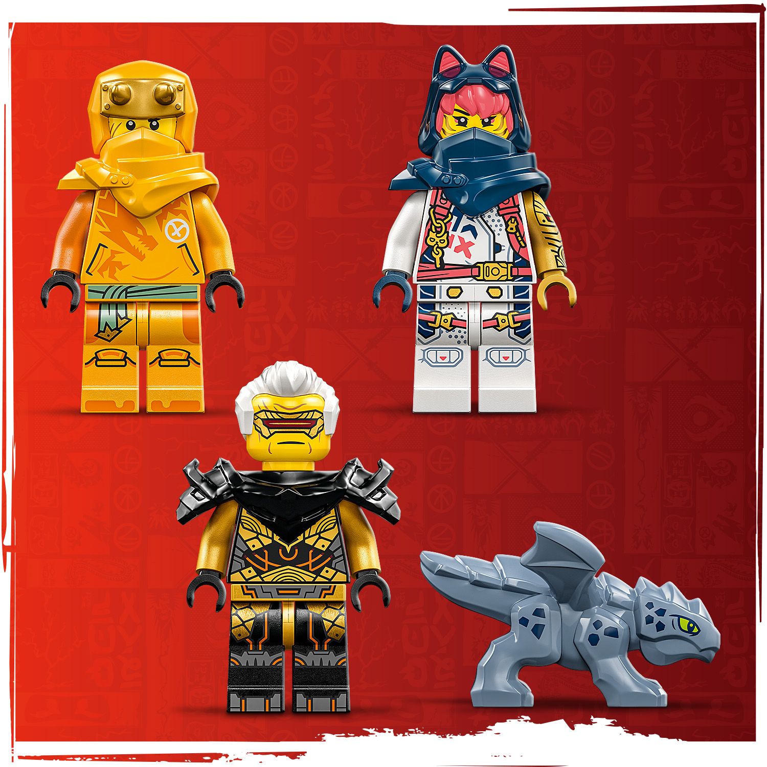 Конструктор LEGO Ninjago Гоночный робобайк-трансформер Соры, 384 детали (71792) - фото 7