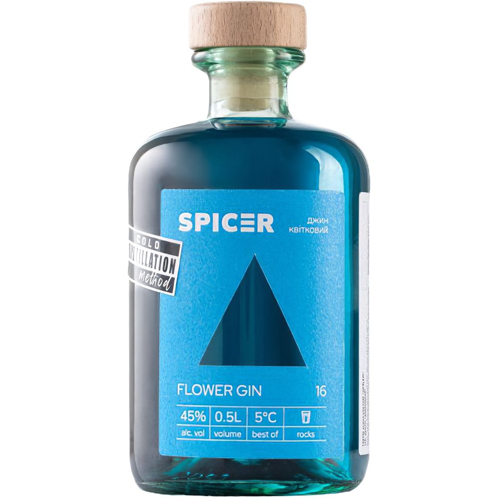 Джин Spicer Цветочный 45% 0.5 л - фото 1