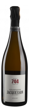 Шампанське Champagne Jacquesson Cuvee №744, біле, екстра-брют, 12,5%, 0,75 л - фото 1