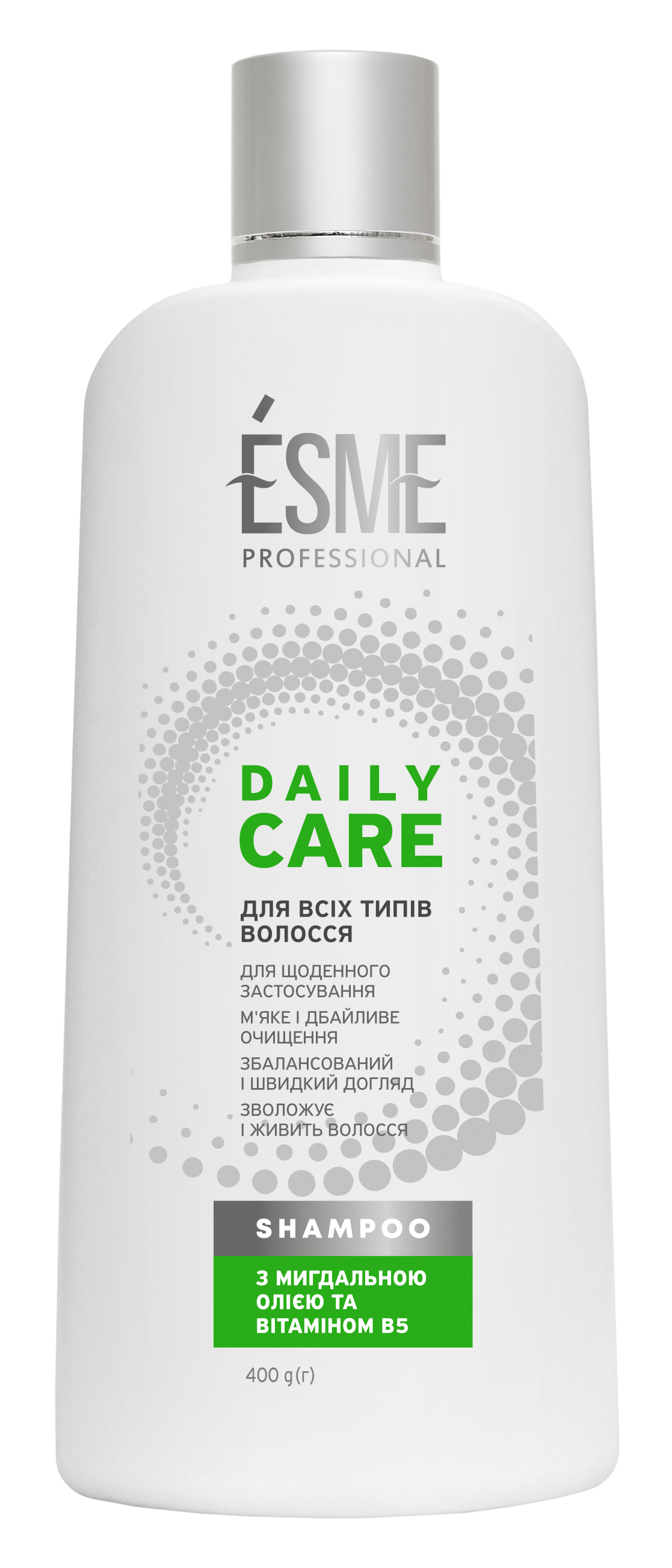 Шампунь Esme Daily Care з мигдальним маслом та вітаміном В5, 400 мл - фото 1