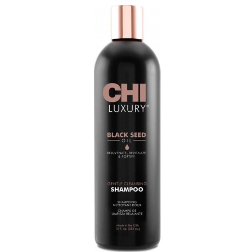 Шампунь для волос CHI Luxury Black Seed Oil Gentle Cleansing Shampoo, 355 мл - фото 1