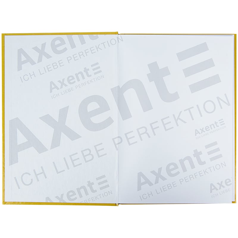 Книга записна Axent Courage A4 в клітинку 96 аркушів жовта (8422-552-A) - фото 2
