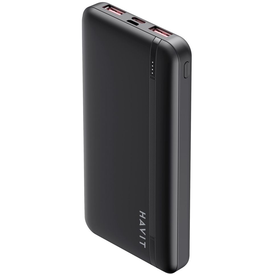 Повербанк Havit HV-PB90 Black PD20W+QC3.0 10000 mAh (HV-PB90) - фото 1