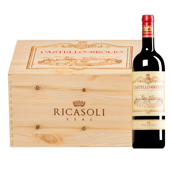 Вино Barone Ricasoli Roncicone Chianti Classico Gran Selezione, в ящике, красное, сухое, 14%, 0,75 л - фото 1
