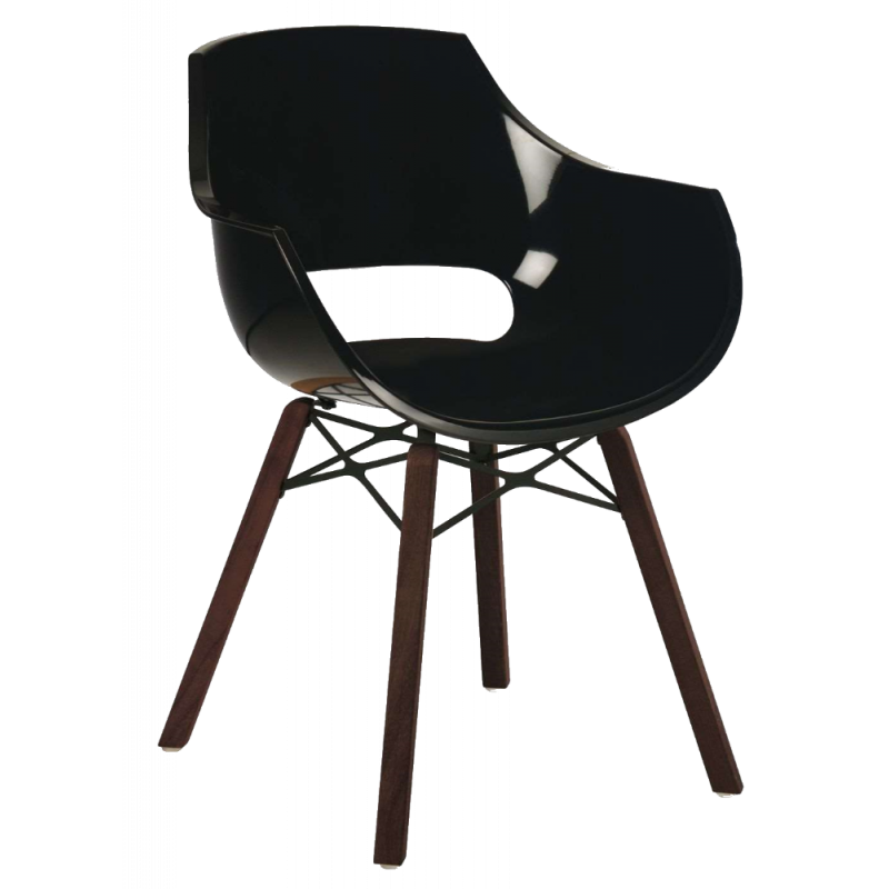 Кресло Papatya Opal Wox Iroko, черный (4823052300326) - фото 1