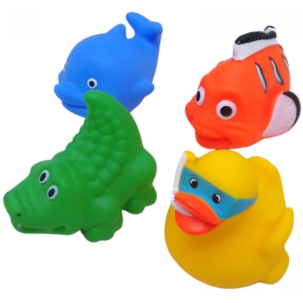 Набір іграшок для купання Bibi Toys Водяні мешканці 4 шт. (760929BT) - фото 1
