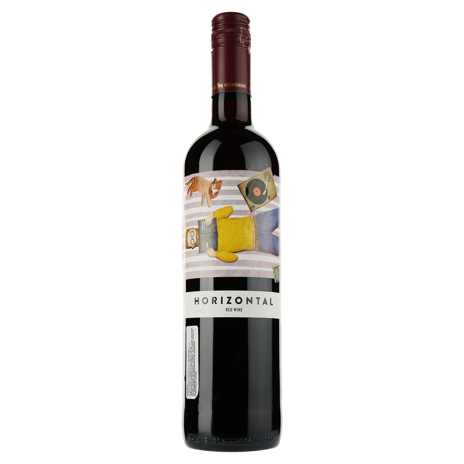 Вино Horizontal красное сухое, 13%, 0,75 л (724770) - фото 1