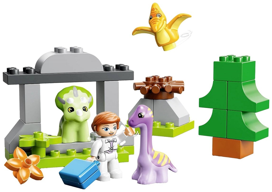 Конструктор LEGO DUPLO Jurassic World Дитячий садок для динозаврів, 27 деталей (10938) - фото 4