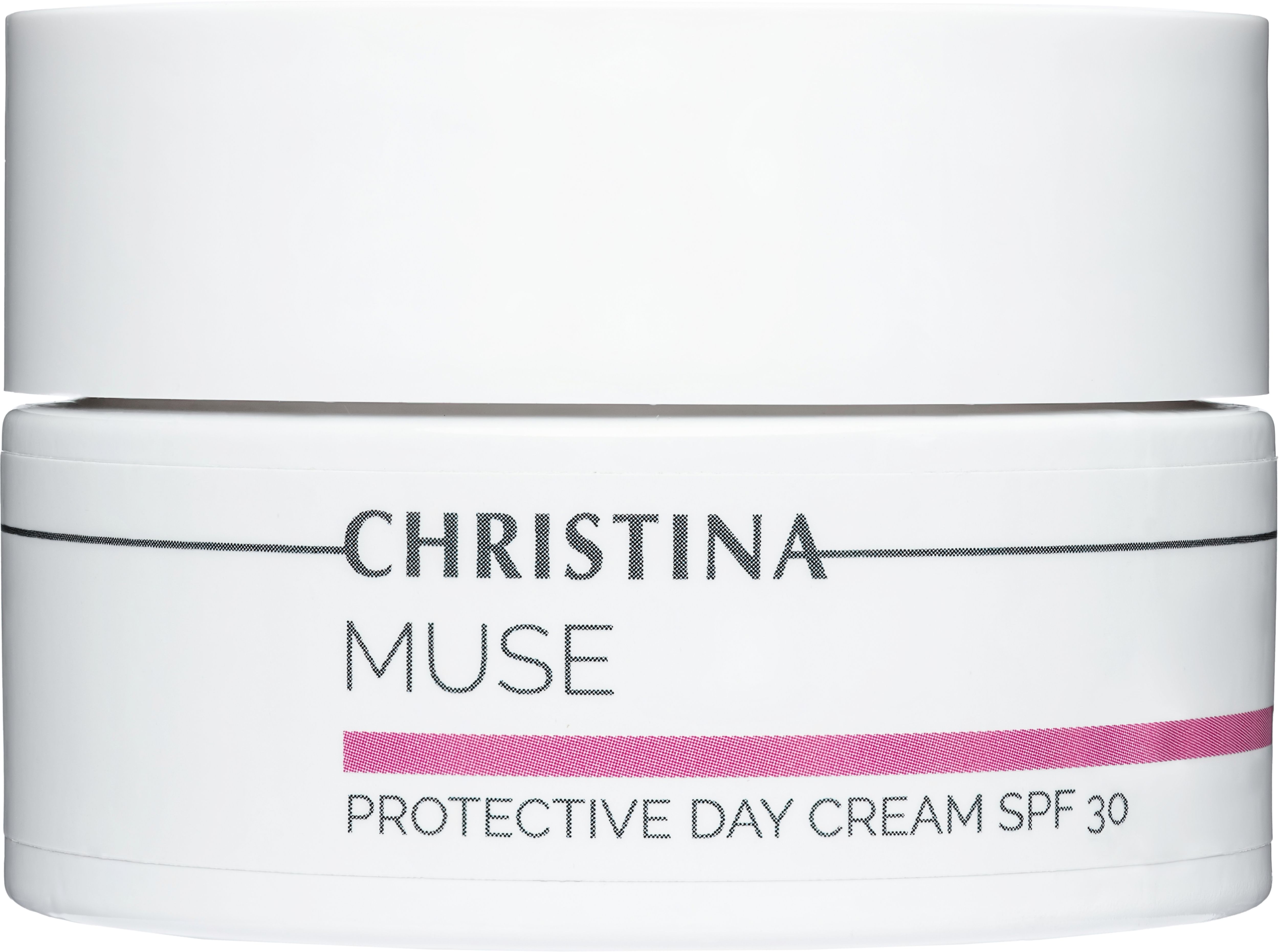 Подарочный набор Christina Muse: Гоммаж Сияние 75 мл + Очищающее молочко 300 мл + Защитный дневной крем SPF 30 50 мл + Крем вокруг глаз 30 мл - фото 4