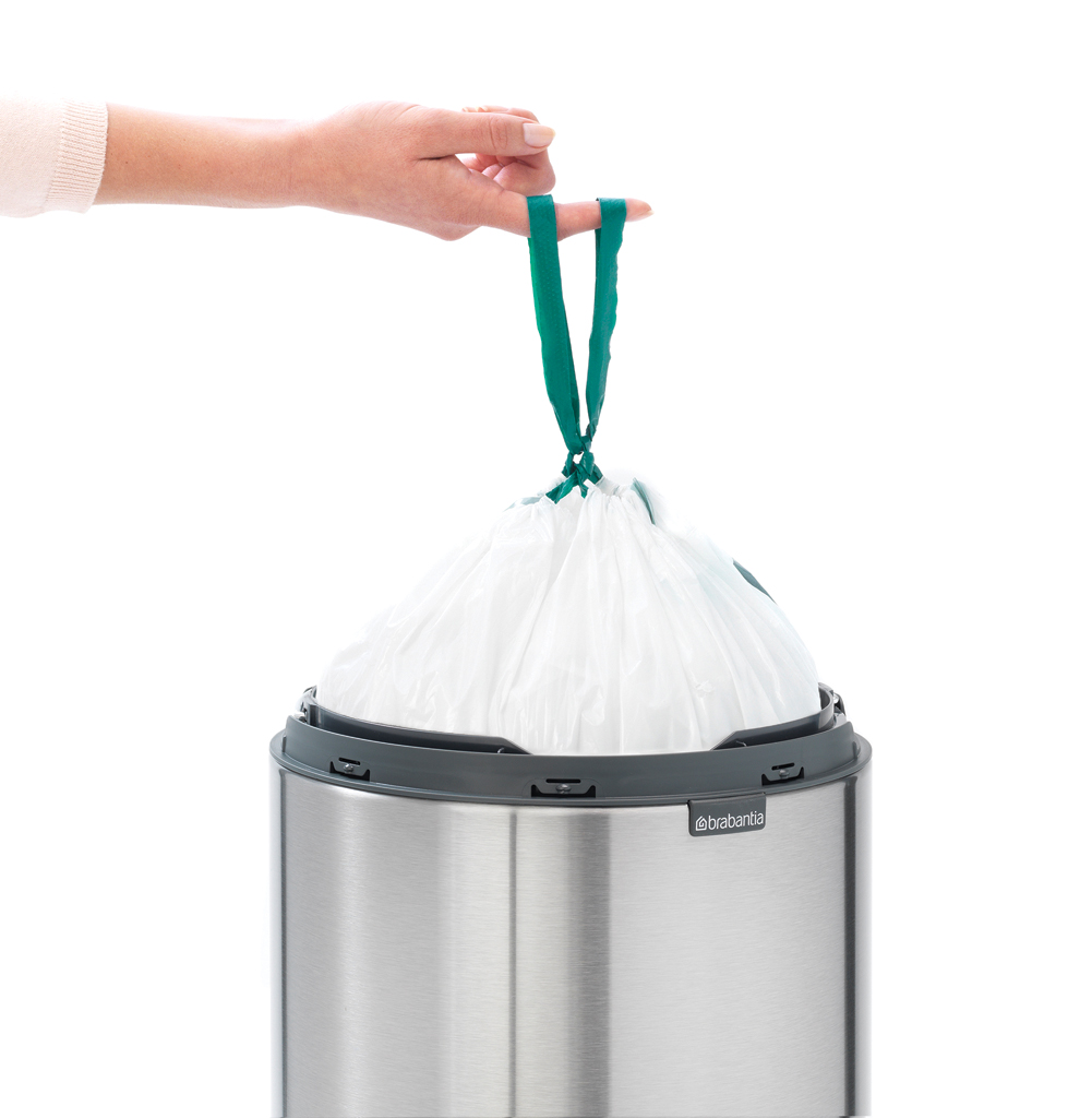 Бак для сміття Brabantia Touch Bin, 30 л, сріблястий (115462) - фото 5