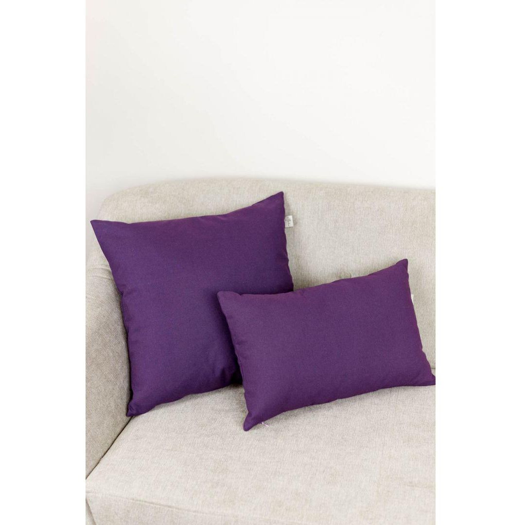 Наволочка декоративна Прованс Фіолет, 45х45 см, фіолетова (29844) - фото 2