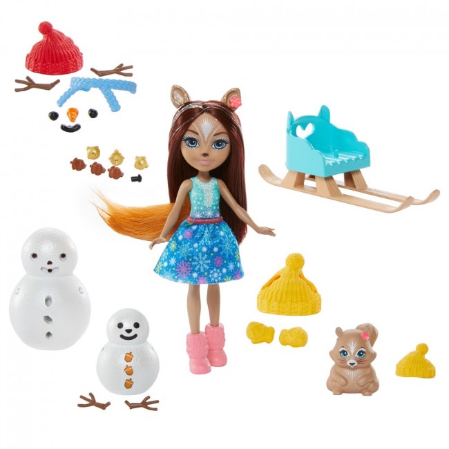 Набір ляльок Enchantimals Білочки і сніговички (GNP16) - фото 7