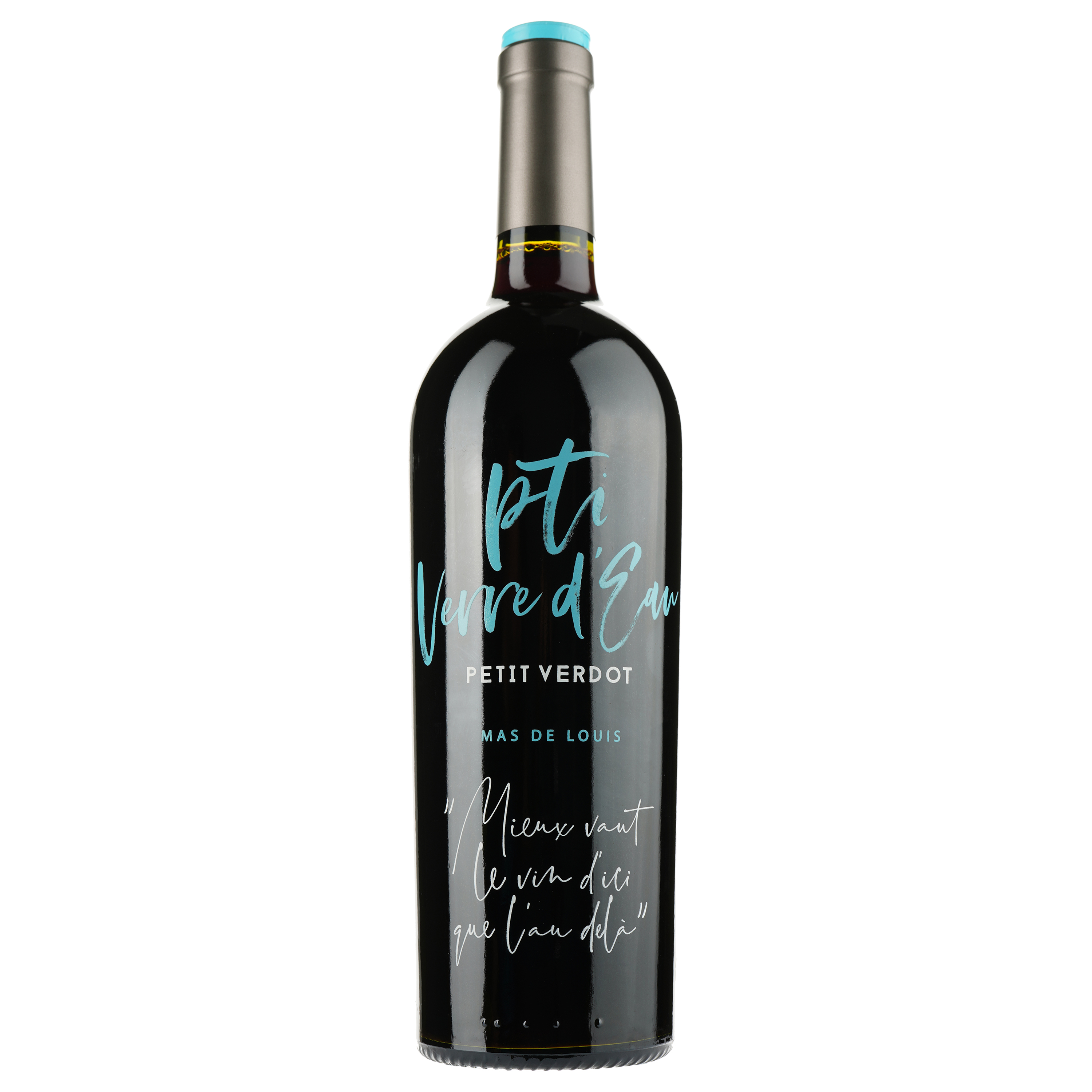 Вино Mas De Louis Pti Verre D'eau Bio 2018 Vin de France, красное, сухое, 0,75 л - фото 1