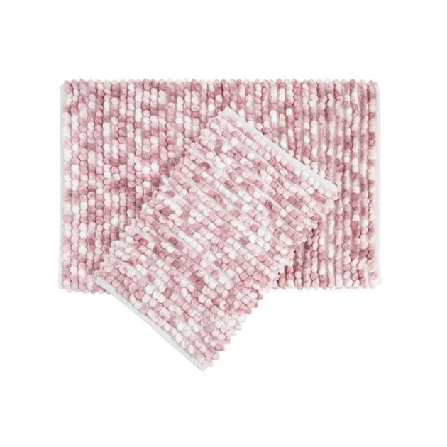 Набор ковриков Irya Ottova pink, 90х60 см и 60х40 см, розовый (svt-2000022242721) - фото 1