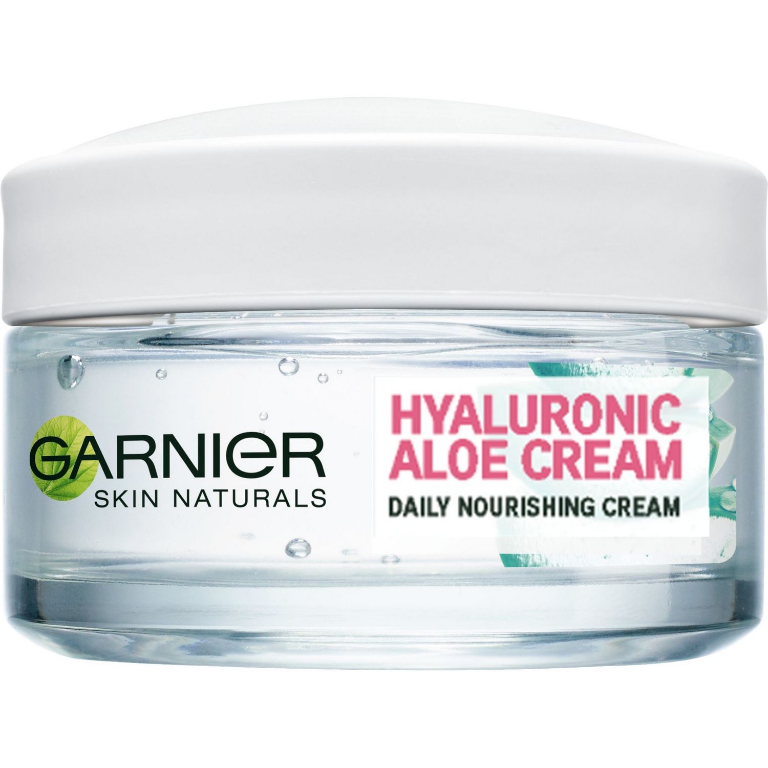 Увлажняющий гиалуроновый крем Garnier Skin Naturals Алоэ, для сухой и чувствительной кожи, 50 мл (C6394900) - фото 1