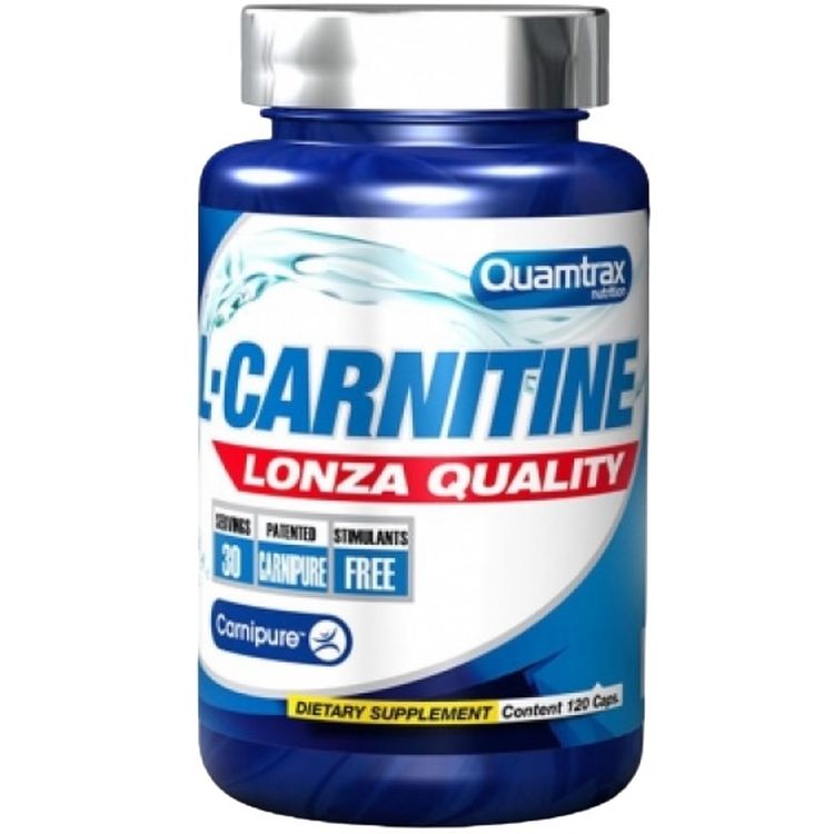 Жироспалювач Quamtrax L-Carnitine Lonza Quality 120 капсул - фото 1