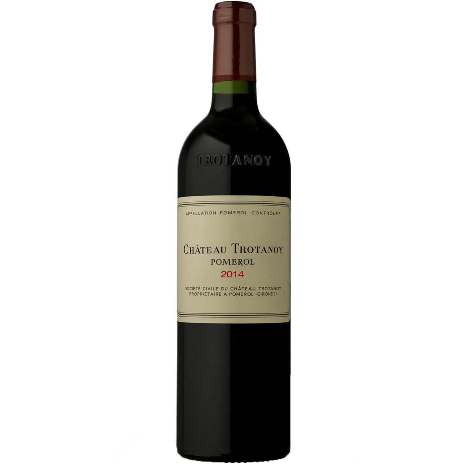 Вино Chateau Trotanoy 2014 AOC Pomerol красное сухое 0.75 л - фото 1