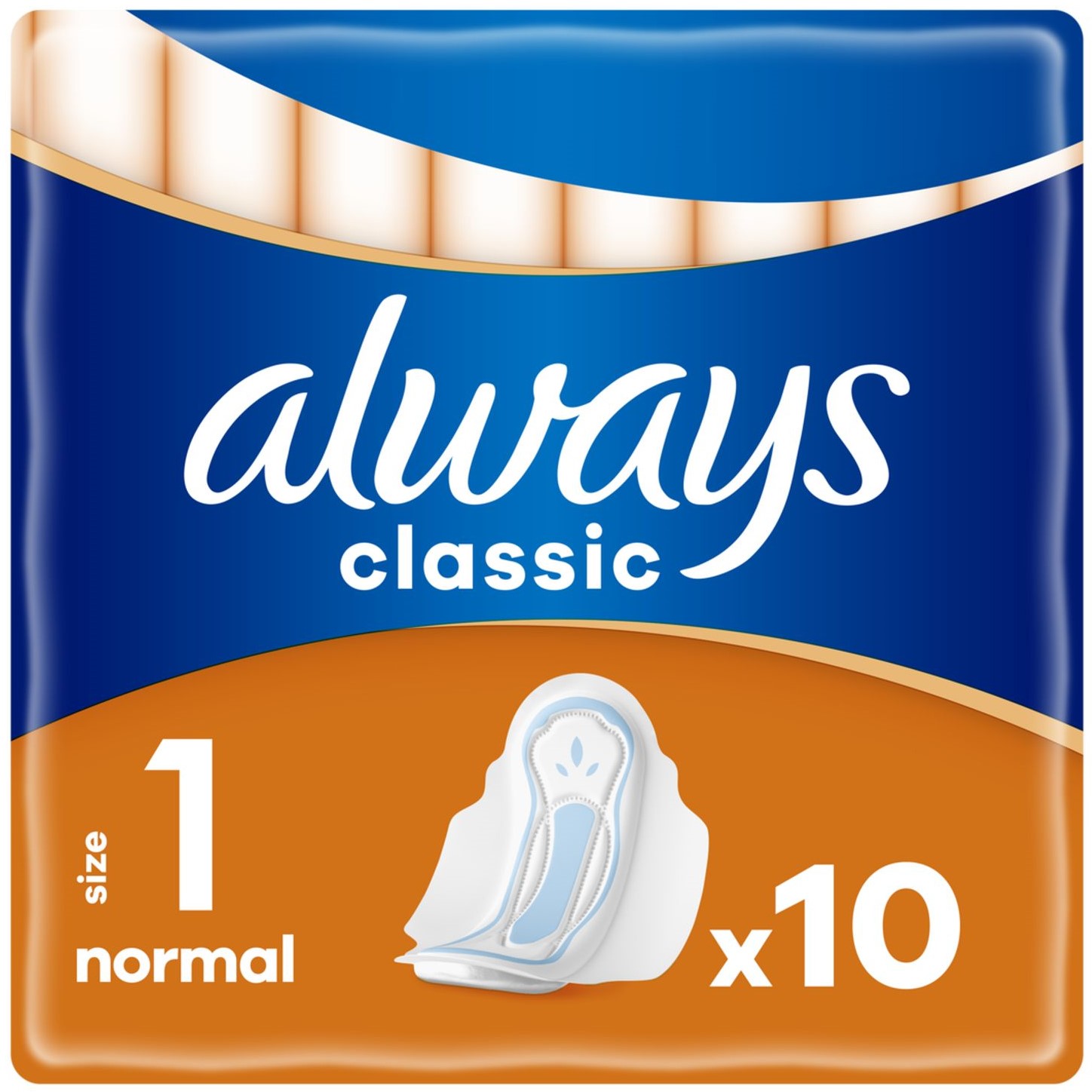 Гігієнічні прокладки Always Classic Normal 10 шт. - фото 1