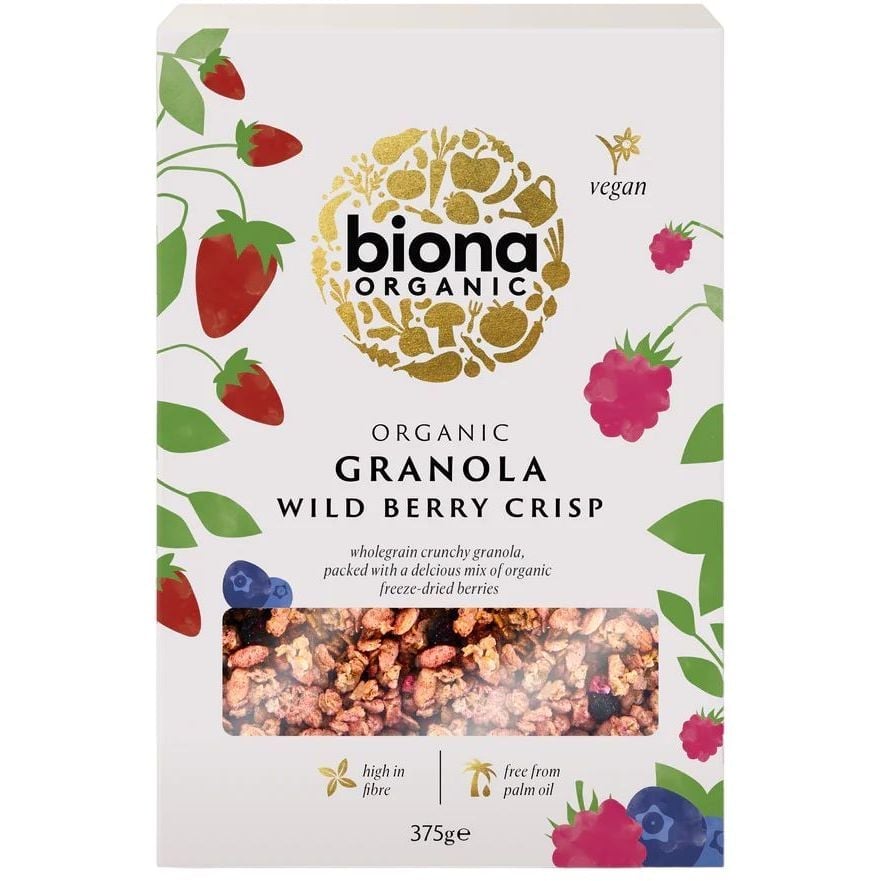 Гранола Biona Organic з лісовими ягодами 375 г - фото 1