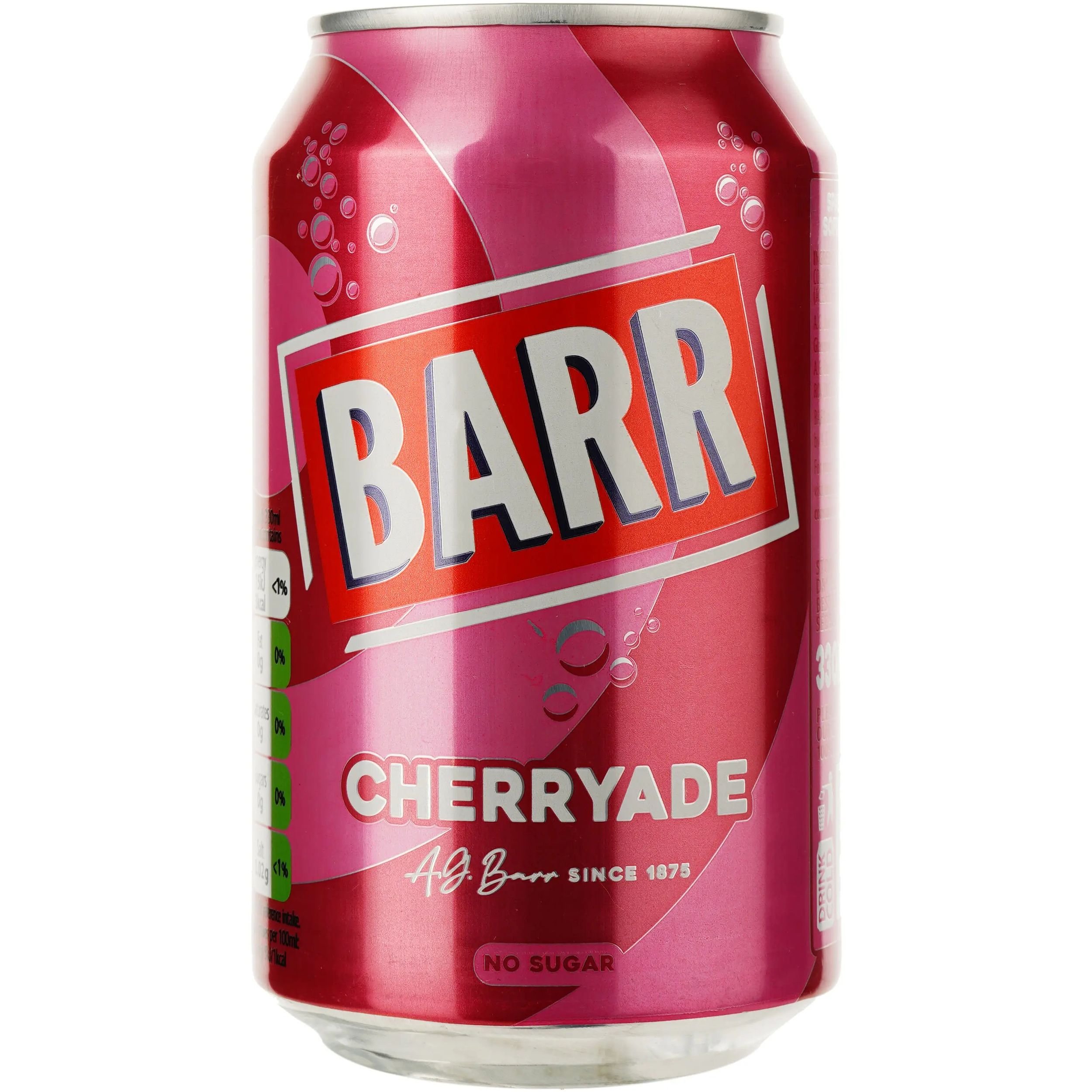 Напиток Barr Cherryade безалкогольный 0.33 л (871790) - фото 1