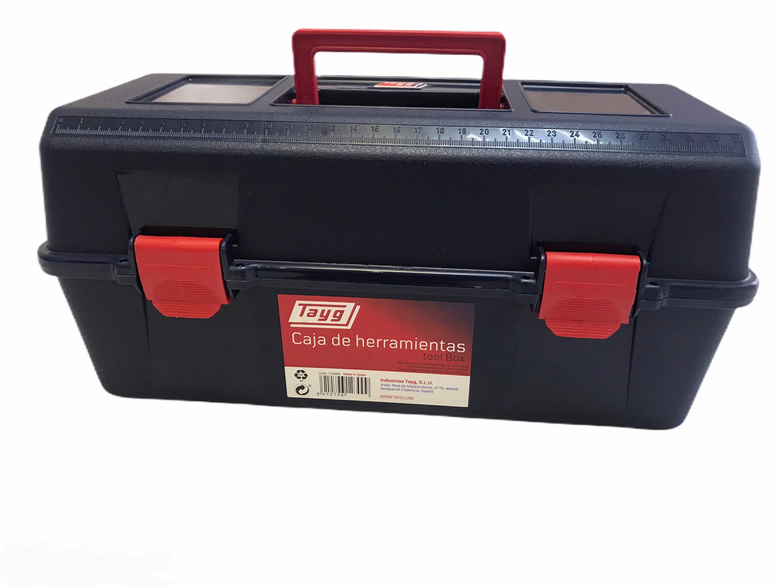Ящик пластиковый для инструментов Tayg Box 24 Caja htas, 40х20,6х18,8 см, синий (124006) - фото 2