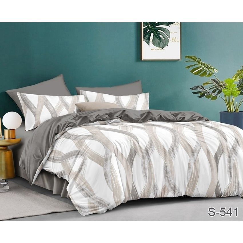 Комплект постельного белья TAG Tekstil с компаньоном Евро 000267478 (S541) - фото 1