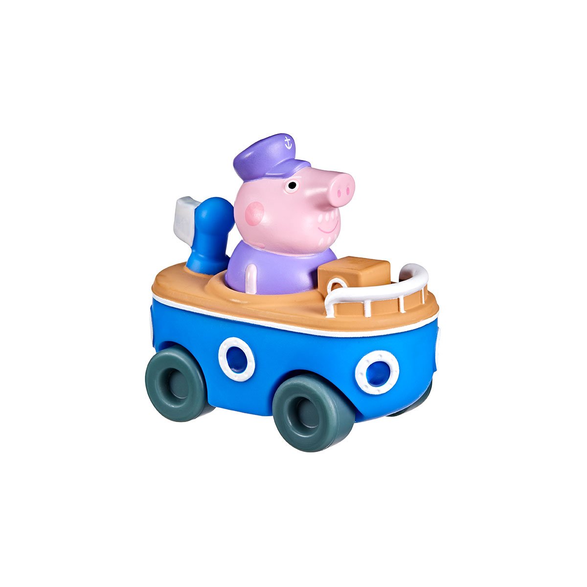 Мини-машинка Peppa Pig Дедушка Пеппы на кораблике (F2523) - фото 1