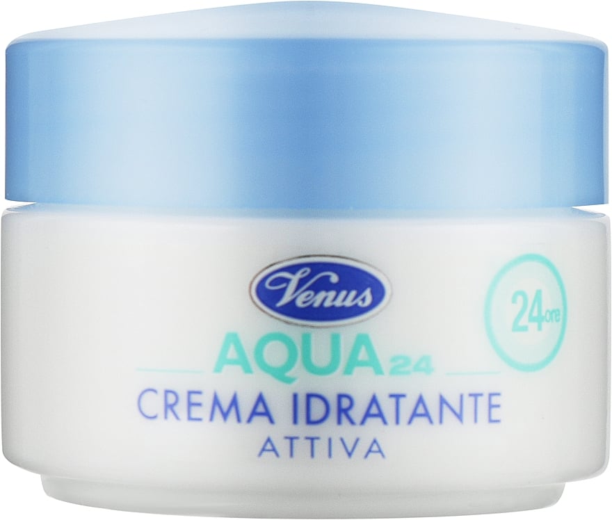 Крем для лица Venus Aqua 24 Crema Idratante Attiva увлажняющий 50 мл - фото 3