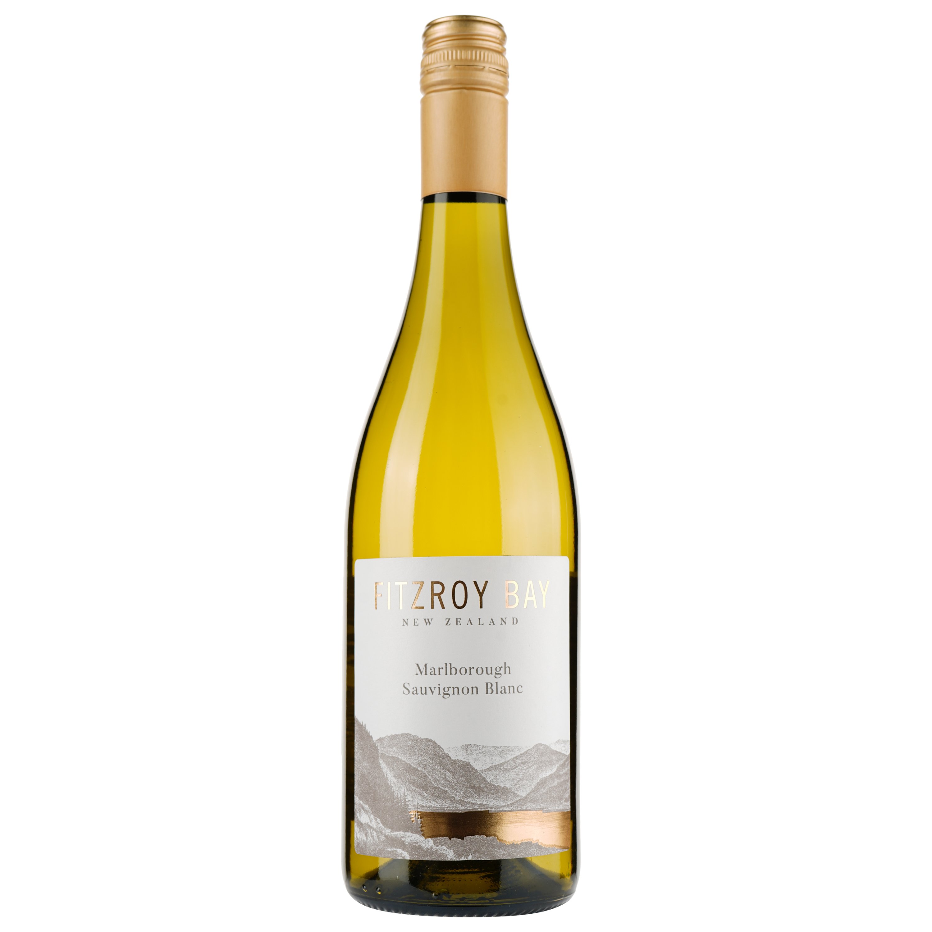Вино Fitzroy Bay Marlbrough, Sauvignon Blanc, біле, сухе, 12,5%, 0,75 л - фото 1