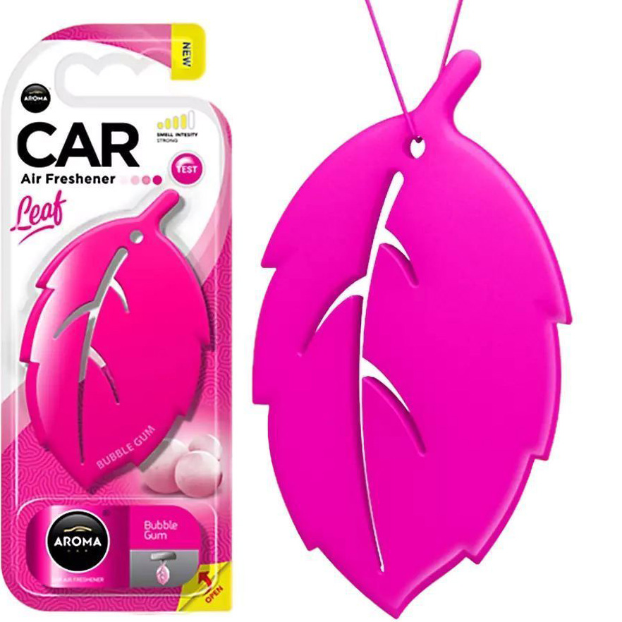 Ароматизатор Aroma Car Leaf 3D Bubble Gum - фото 1