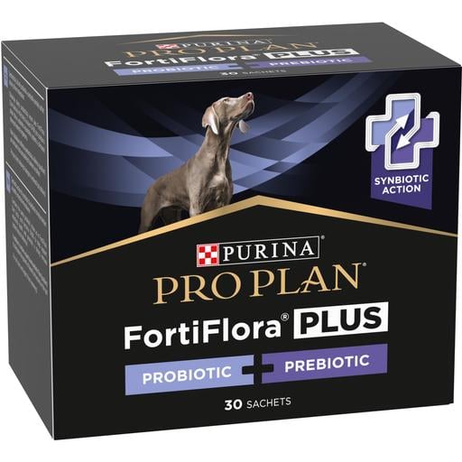 Пробіотик для дорослих собак та цуценят Purina Pro Plan FortiFlora Plus Probiotic для підтримання нормальної міклофлори кишечника 30 шт x 2 г - фото 2