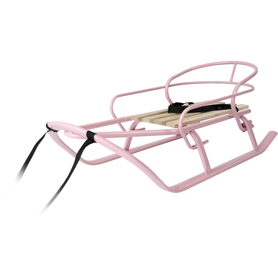 Санки Vitan Спринтер со спинкой розовые (2030112) - фото 1