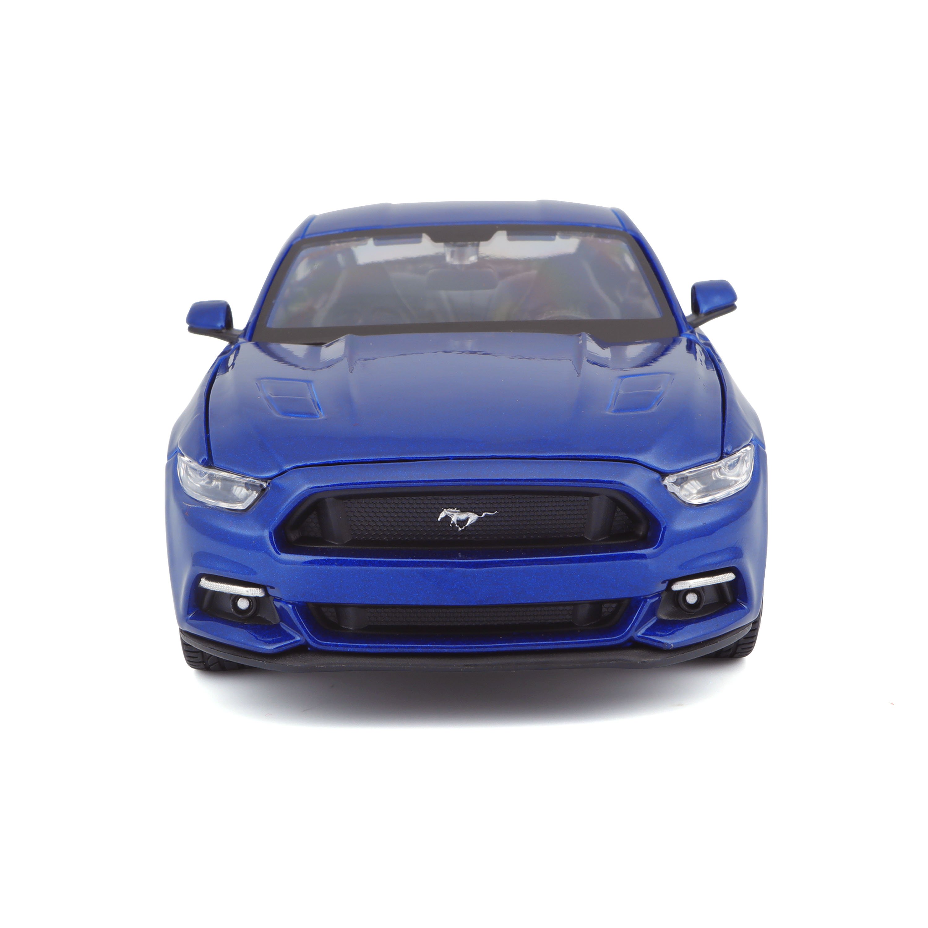 Игровая автомодель Maisto Ford Mustang GT 2015, синий, 1:24 (31508 blue) - фото 6