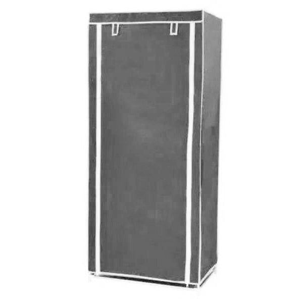 Шкаф тканевый Stenson раскладной 75х45х150 см grey (26034) - фото 2