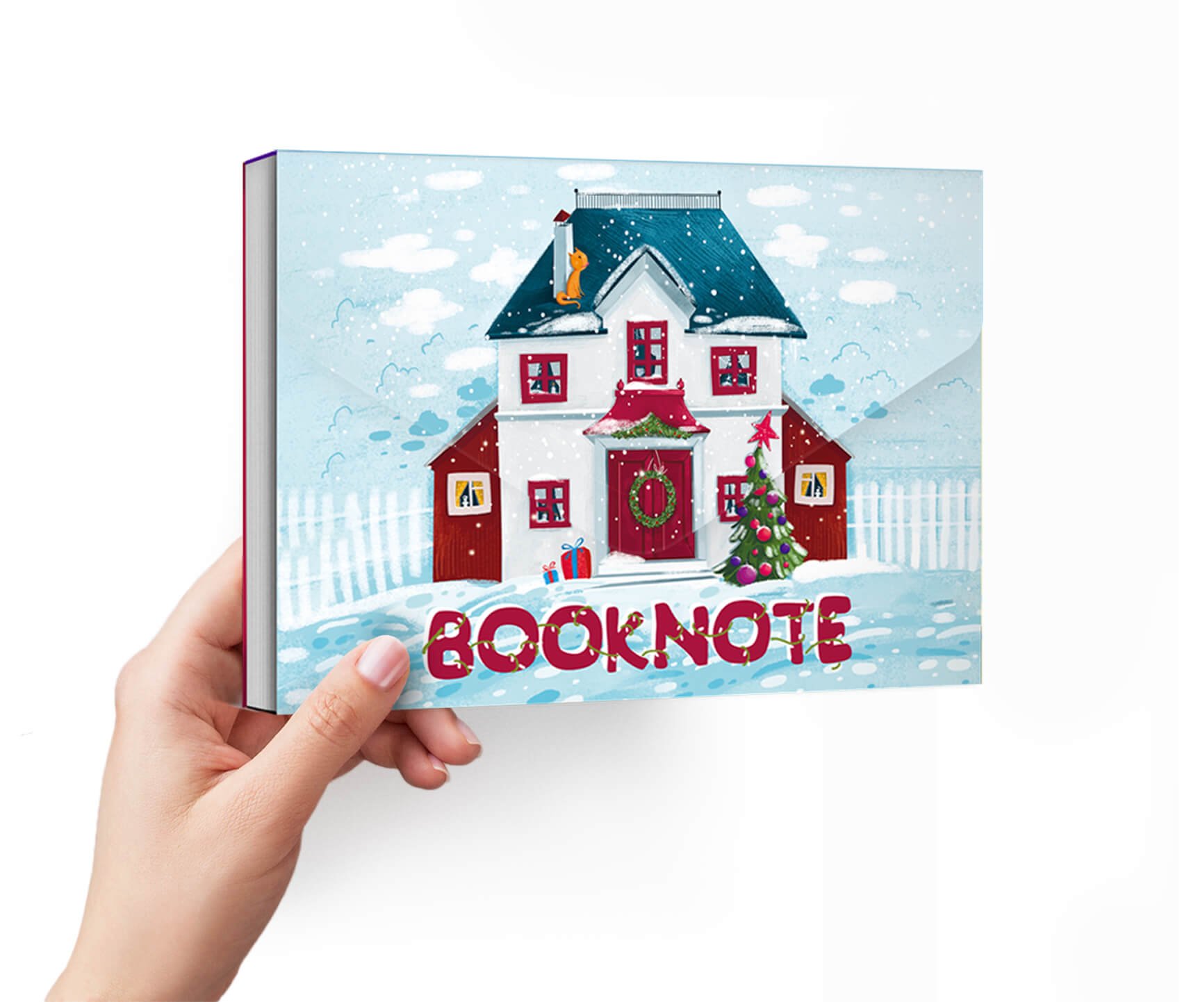 Блокнот Артбукс Booknote Рождественский А5, 100 листов - фото 2