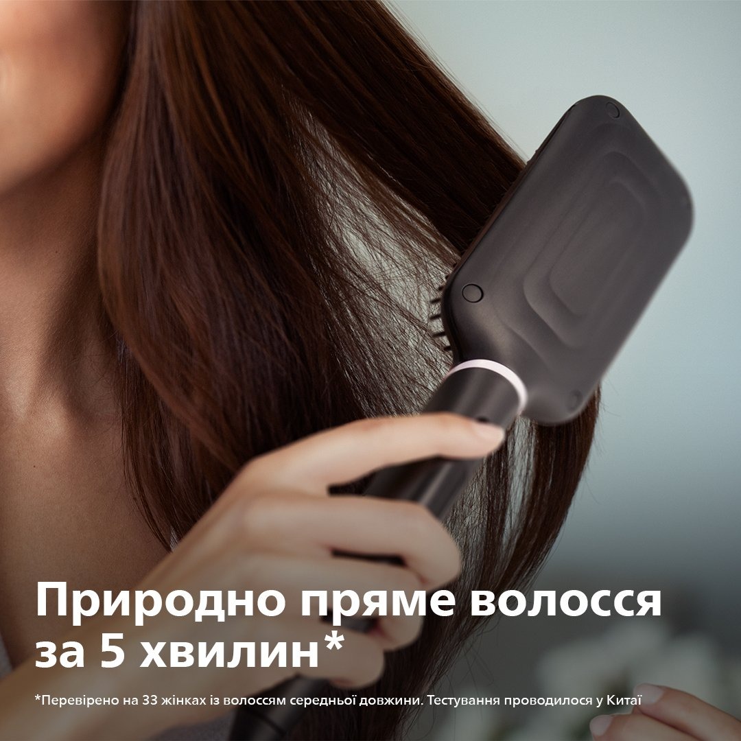 Щітка для випрямлення волосся Philips StyleCare Essential (BHH880/00) - фото 11