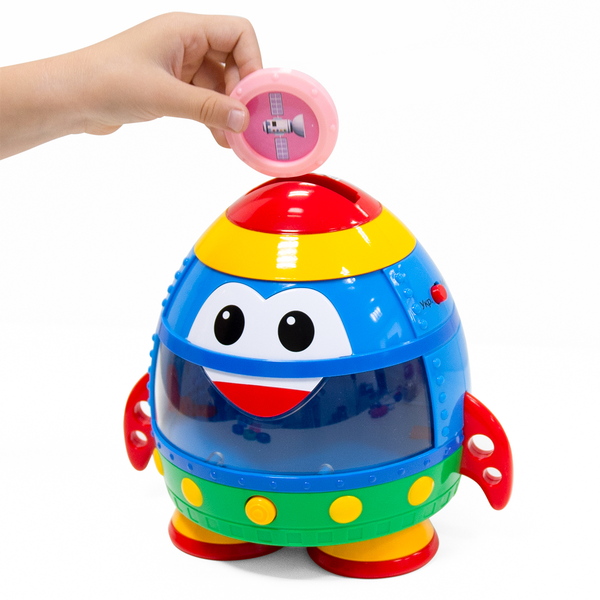 Интерактивная игрушка Kiddi Smart Звездолет двуязычная (344675) - фото 6