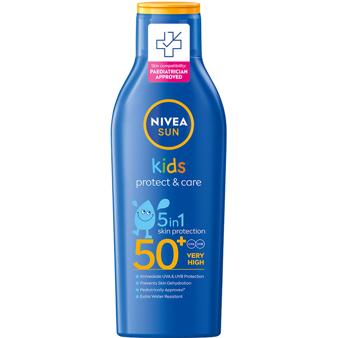 Дитячий сонцезахисний лосьйон Nivea Sun Захист та догляд SPF 50+ 200 мл - фото 1